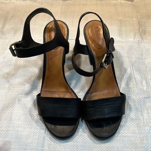 Chloe black sandals
